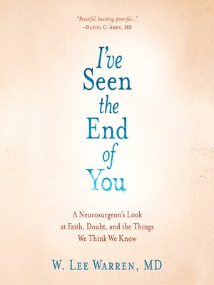 I've Seen the End of You - Audiobook